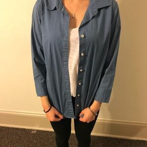 Blue J.Crew button down